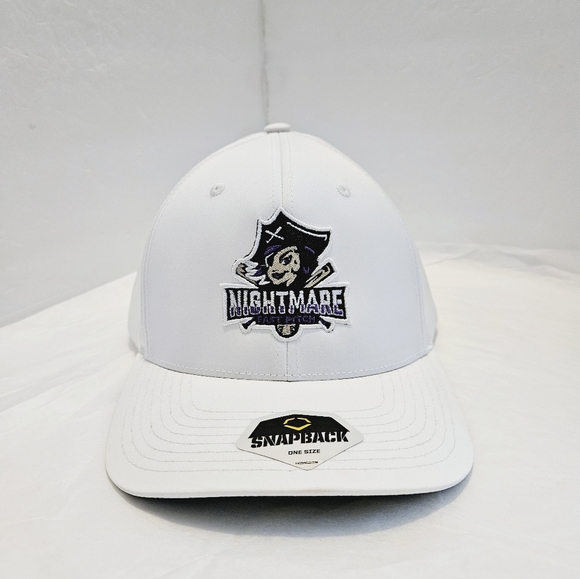 EvoShield Flexfit Snackback Men White Trucker Baseball Cap/Hat - Picture 2 of 12